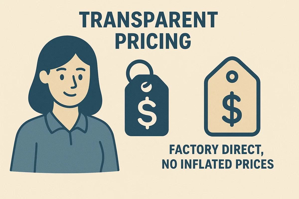 Transparent pricing