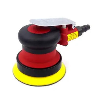 MH-5098 Series Pro Air Orbital Sander - 4"/5"/6" Random Orbit Pneumatic Polisher